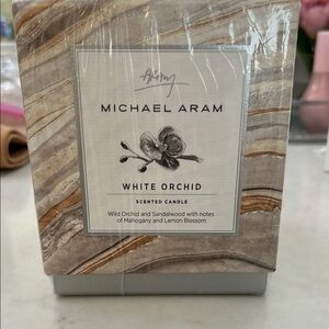 Michael Aram White Orchid Scented Candle- still in packaging!